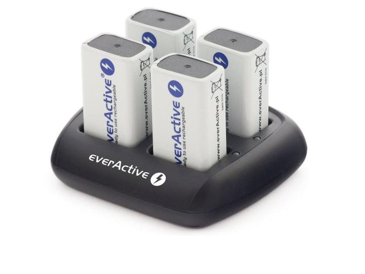 EverActive nabíjačka NC-109 pre batérie 9V 4x 100mA max