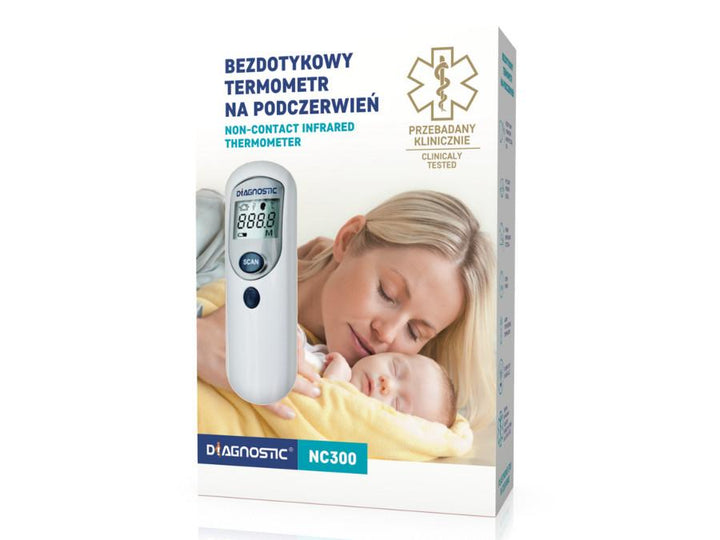 Diagnostický bezkontaktný teplomer NC300 s alarmom horúčky