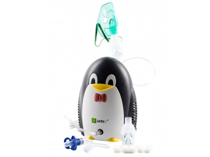 INTEC Penguin Inhaler pre dospelých, deti a novorodencov, astma, alergie, CHOCHP