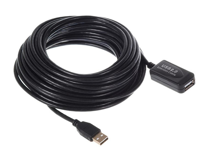 Predlžovací kábel USB 2.0 aktívny 10m Maclean MCTV-757