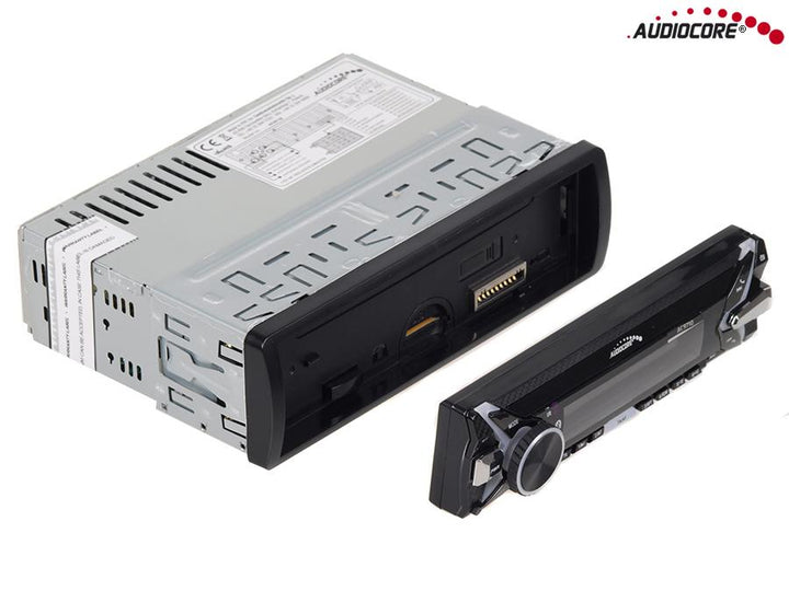 Autorádio Audiocore AC9710  Stereo MP3 / WMA / USB / RDS / SD Odejmovaný panel ISO Multicolor Bluetooth