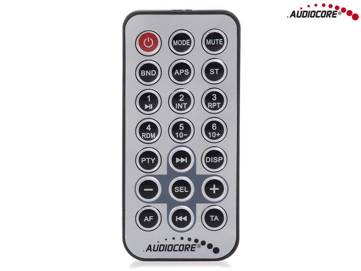 Autorádio Audiocore AC9710  Stereo MP3 / WMA / USB / RDS / SD Odejmovaný panel ISO Multicolor Bluetooth
