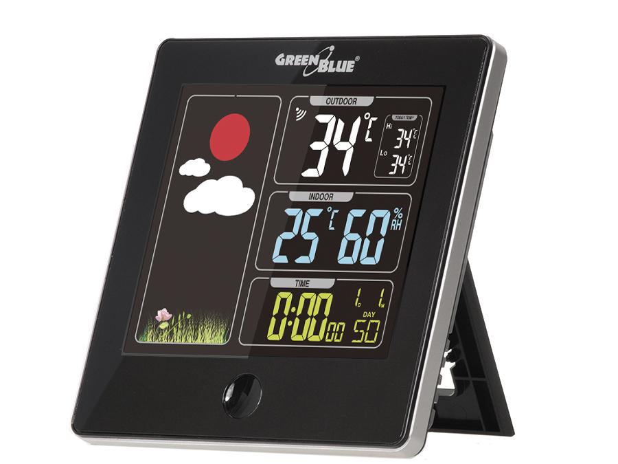 Bezdrôtová meteorologická stanica s DCF GreenBlue GB521B / GB521W