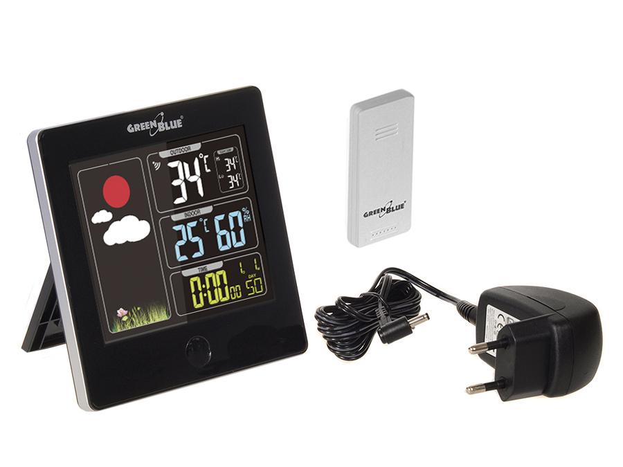 Bezdrôtová meteorologická stanica s DCF GreenBlue GB521B / GB521W
