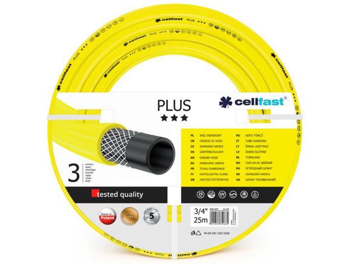 Cellfast Plus 3/4 "25m Záhradná hadica Super Pohodlná