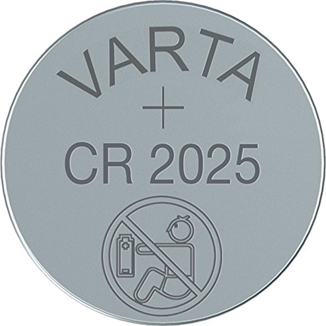 2x lítiové batérie Varta CR 2025, vysoká kvalita, 3 V