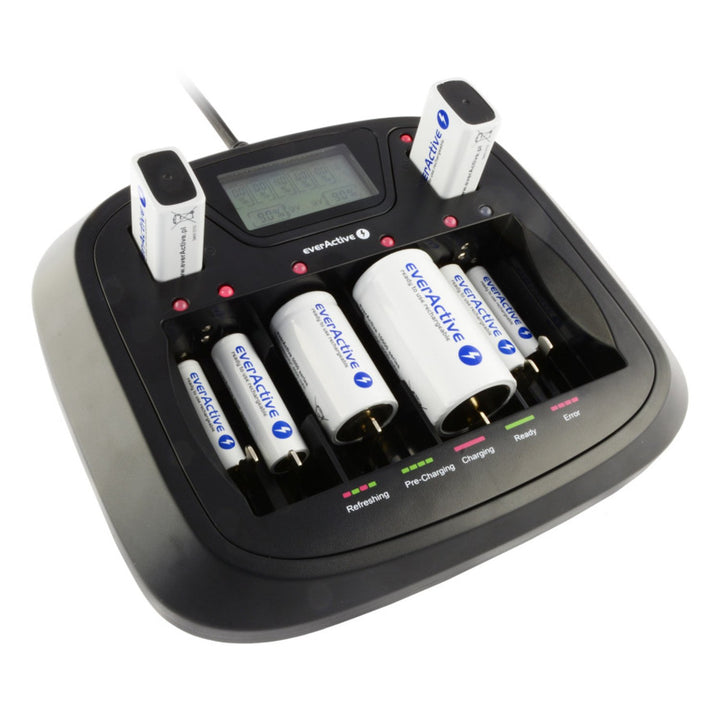 everActive NC-900U - Nabíjací prúd do 1000 mA - Riadiaci procesor novej generácie