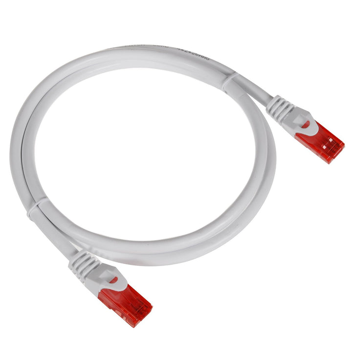 LAN PRO SIEŤOVÝ KÁBEL. ETHERNET RJ45 UTP CAT6 1M Maclean MCTV-301 W