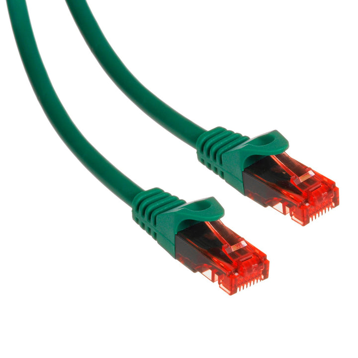 Vysoko kvalitné patchcord UTP cat6 zástrčka 1m zelená Maclean MCTV-301 G