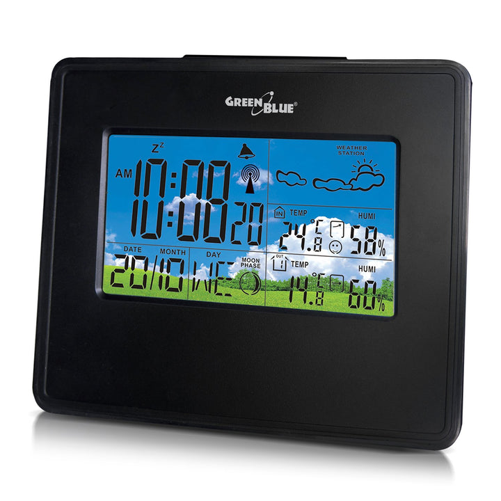 Bezdrátová meteorologická stanice s externím senzorem GreenBlue GB146W