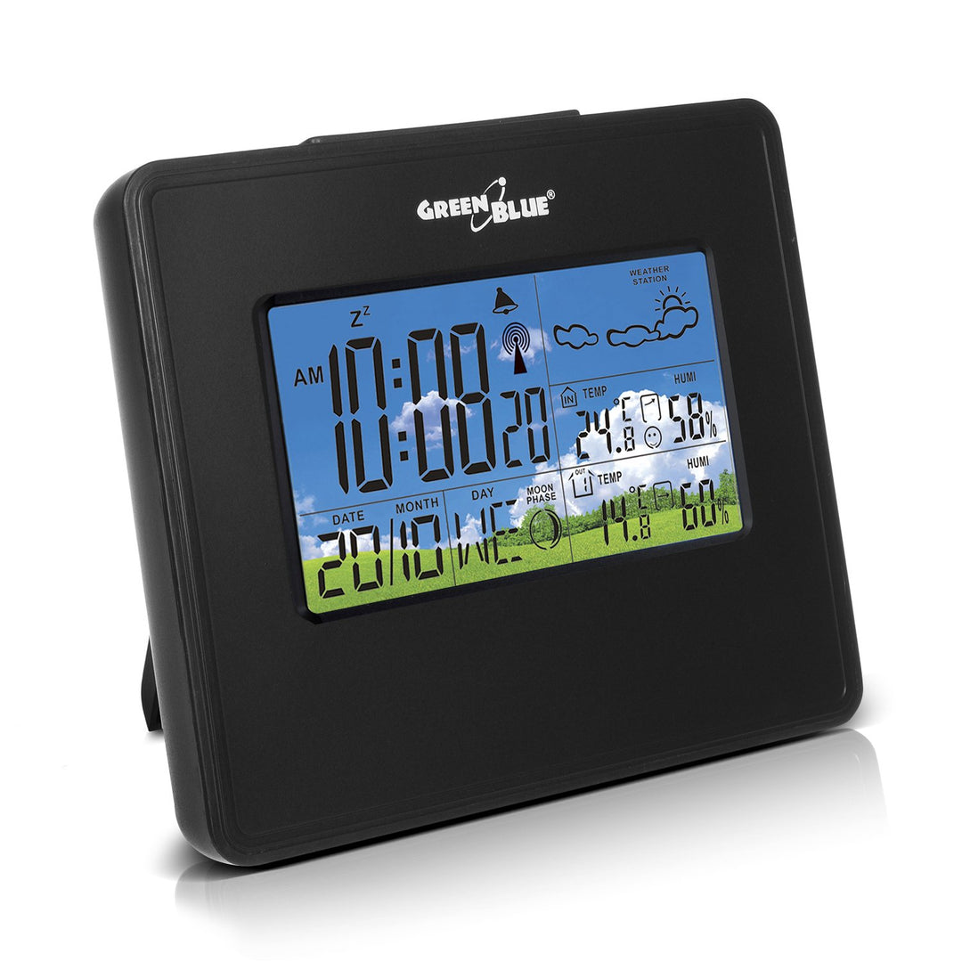 Bezdrátová meteorologická stanice s externím senzorem GreenBlue GB146W