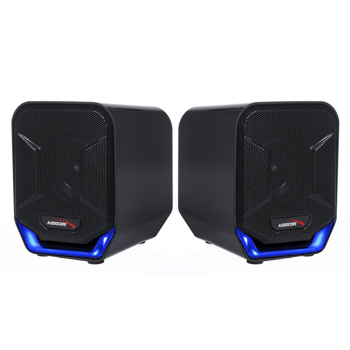 6W USB reproduktory modrá a čierna Audiocore AC865 B