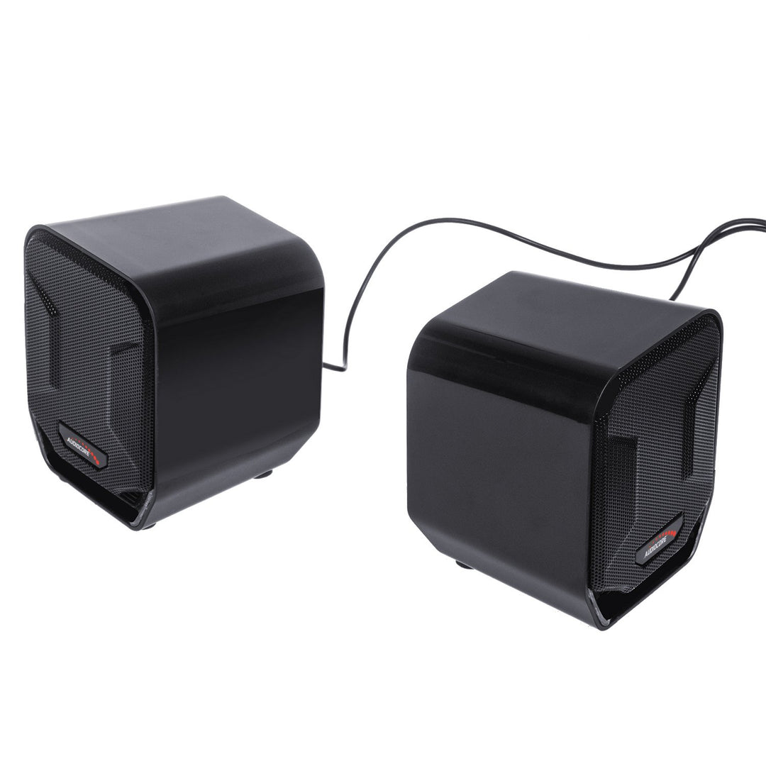 6W USB reproduktory modrá a čierna Audiocore AC865 B