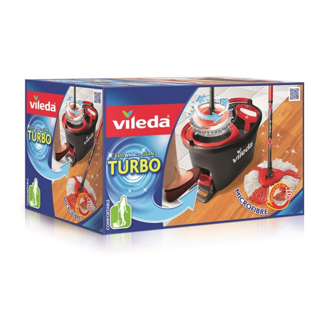 Rotačný MOP VILEDA Easy wring and Clean TURBO sada vedierko hlava tyč