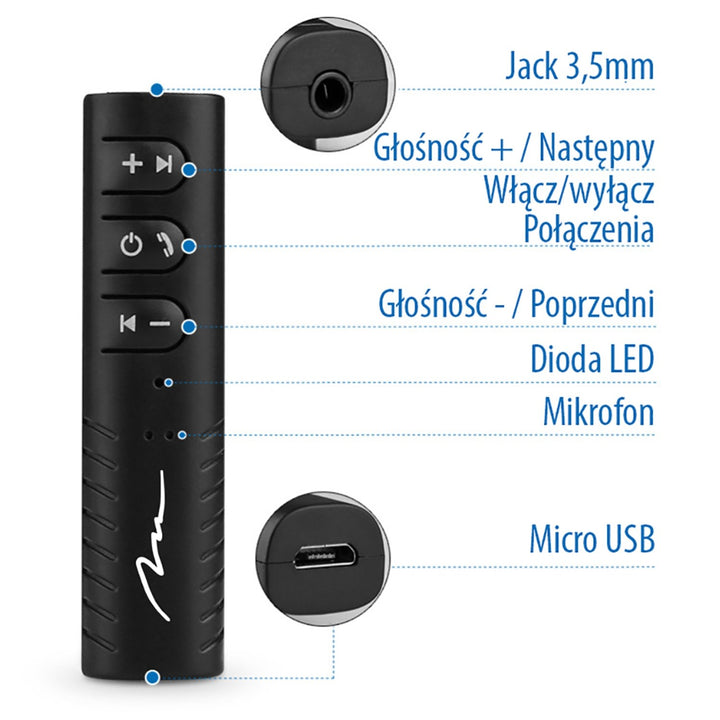 Kvalita univerzálneho vysielača Bluetooth prijímača MT3588
