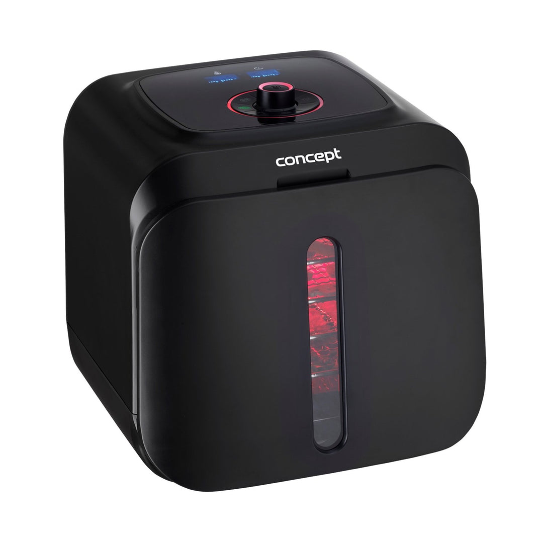 Concept Infra 500W sušička potravín: ovocie, zelenina, huby, bylinky, kvety a mäso