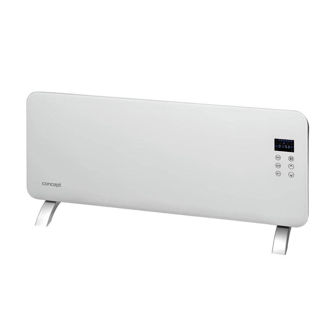 Elektrický konvektor z tvrdeného skla Concept KS4000 biely