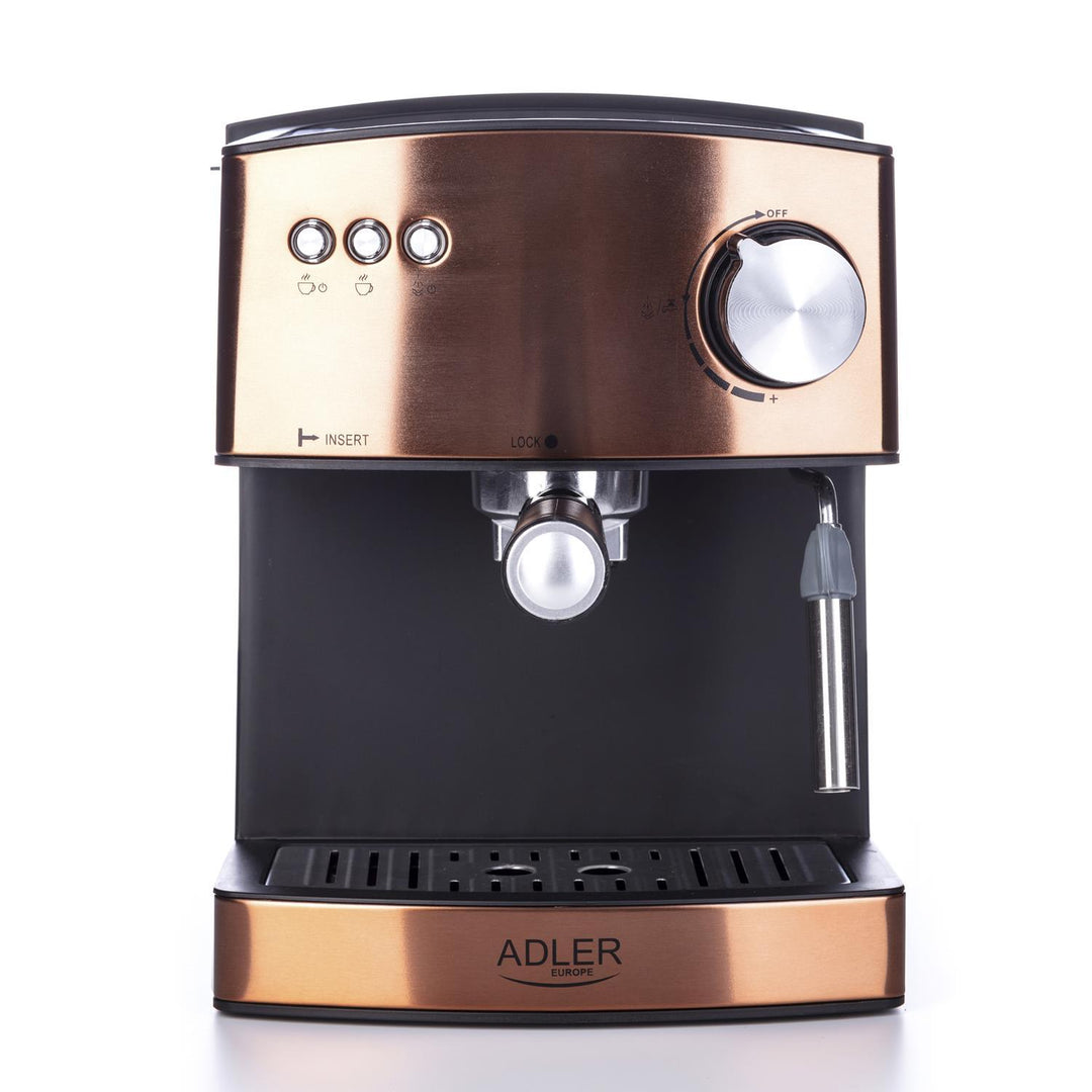 Espresso Adler AD 4404cr 15 bar 850W Napeňovač mlieka