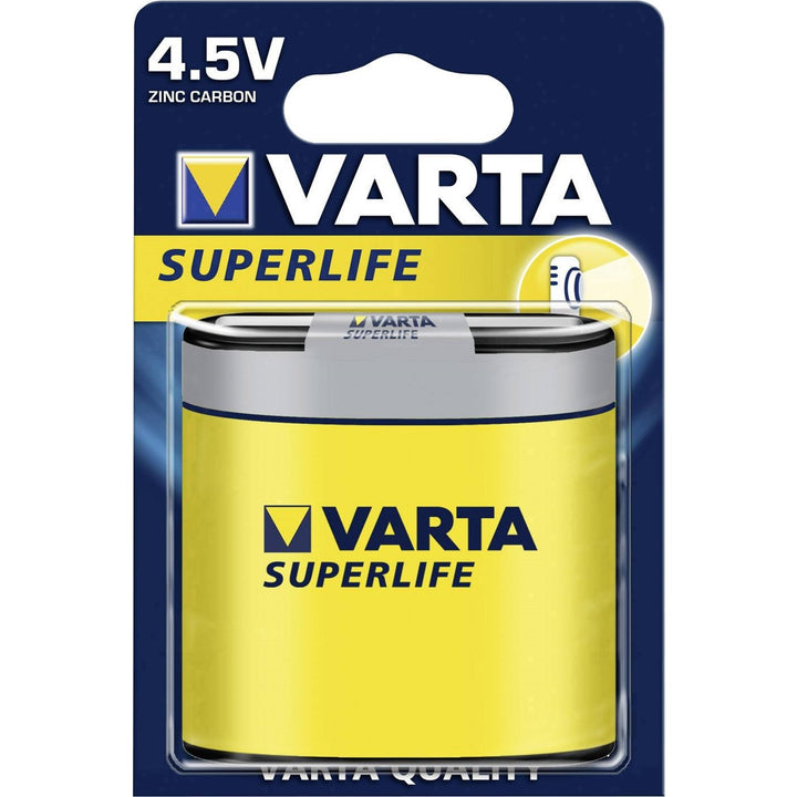3R12 4,5 V plochá batéria (blister) Varta Superlife