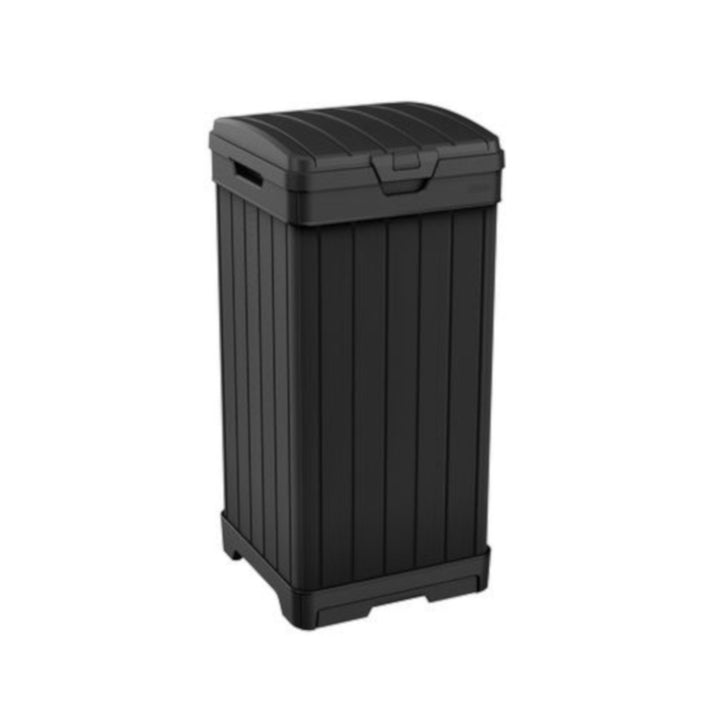 Odpadkový kôš Keter Baltimore 125L čierny Výška: 87,4 cm