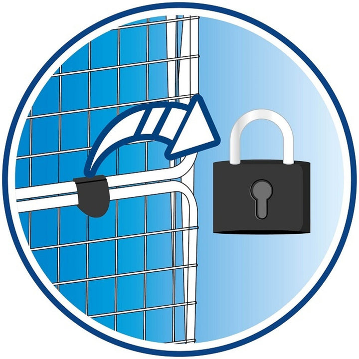 Sušička bielizne Vileda Aluminium 100 odolná voči hrdzi a nepriaznivým poveternostným podmienkam