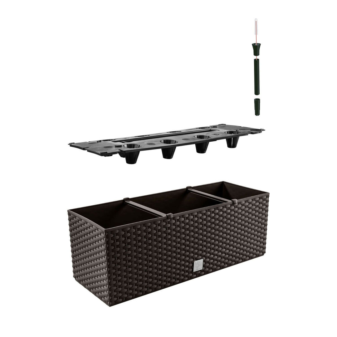 Kvetináč s vložkou Prosperplast Rato DRTC500 440U umbra 17L