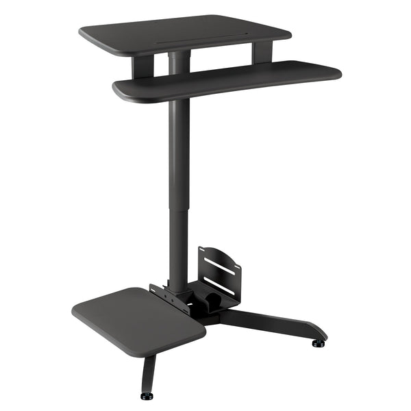 Maclean MC-848Sit & Stand Pracovný stôl pre PC Laptop 70cm - 109cm Plynové pružinové nastavenie výšky