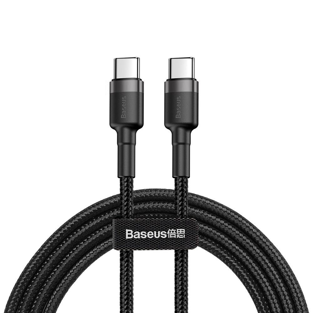 Kabel USB Typ-C 2m flash charge PD 60W 20V 3A QC3.0 BASEUS Cafule Series