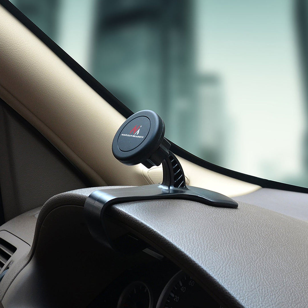 Držiak do auta na palubnú dosku, do kokpitu, magnetický na telefón, smartfón, Maclean MC-858