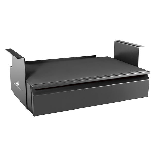 Ergonomický čierny organizér pod stôl Maclean MC-875 max. 5 kg