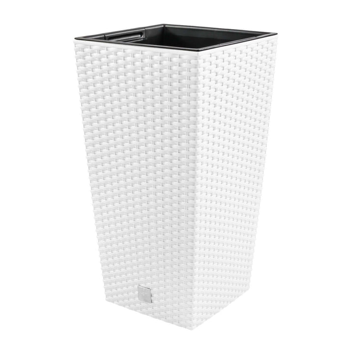 Kvetináč s vložkou Prosperplast Rato Square DRTS265-S449 - biely