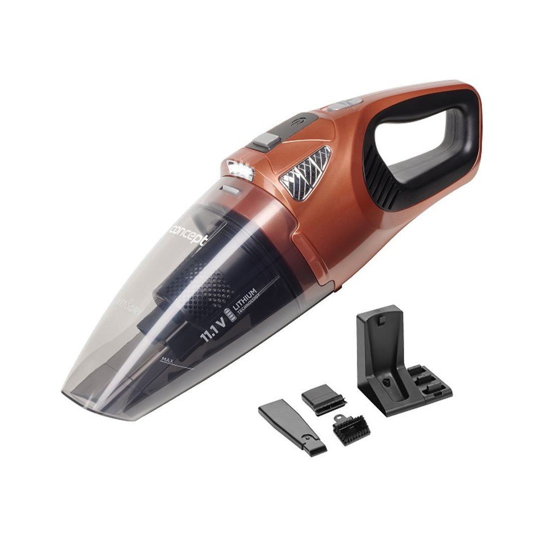 Akumulátorový vysávač Concept VP4360 na mokré a suché vysávanie 11,1 V