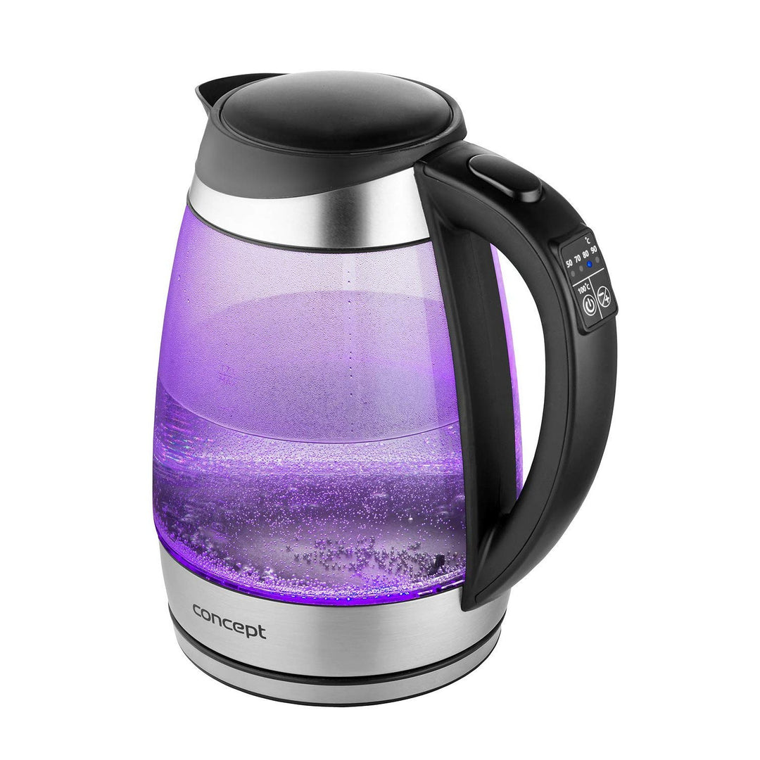 Rýchlovarná kanvica Concept RK4120 s objemom 1,7 l a reguláciou teploty