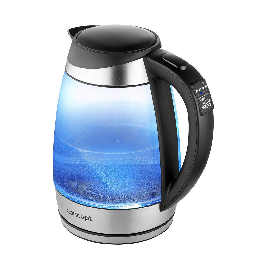 Rýchlovarná kanvica Concept RK4120 s objemom 1,7 l a reguláciou teploty