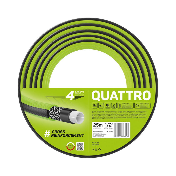 Cellfast - Záhradná hadica Quattro - 1/2"25 m 4-vrstvový oplet
