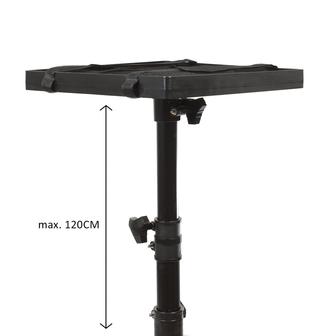 Maclean MC-920 Prenosný stojan na projektor s nastaviteľnou výškou 75 cm - 1,2 m vyrobený z ocele