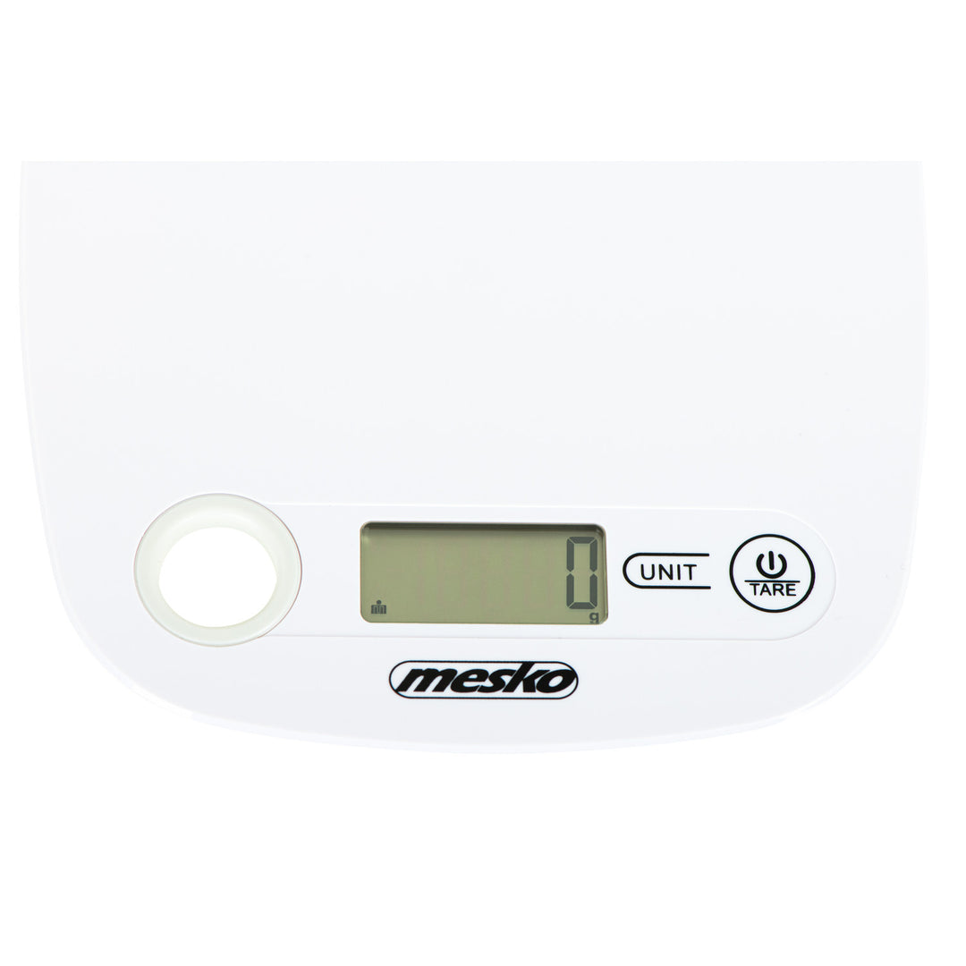 Elektronická kuchynská váha LCD Mesko MS 3159w biela