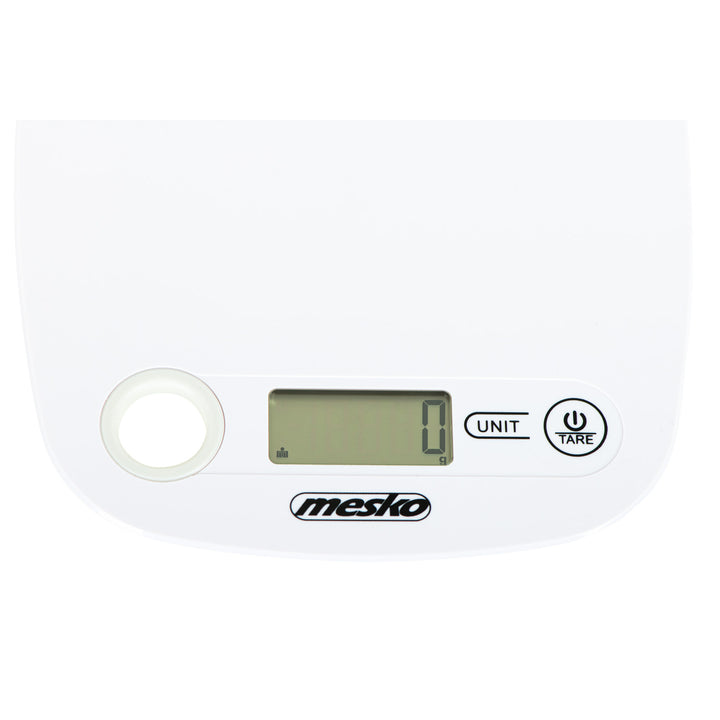 Elektronická kuchynská váha LCD Mesko MS 3159w biela