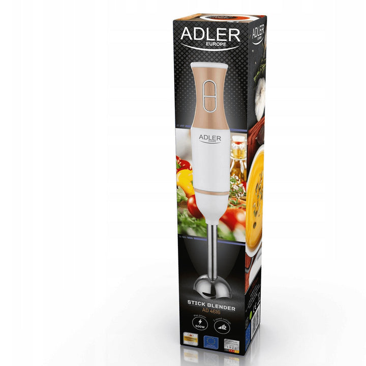 Profesionálny ručný mixér Adler AD 4616, 500W motor