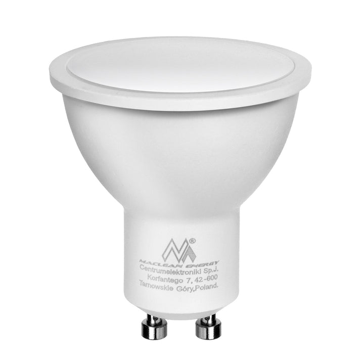 LED žiarovka GU10 5W Maclean Energy MCE435 WW teplá biela 3000K, 220-240V~, 50/60Hz, 400 lumenov