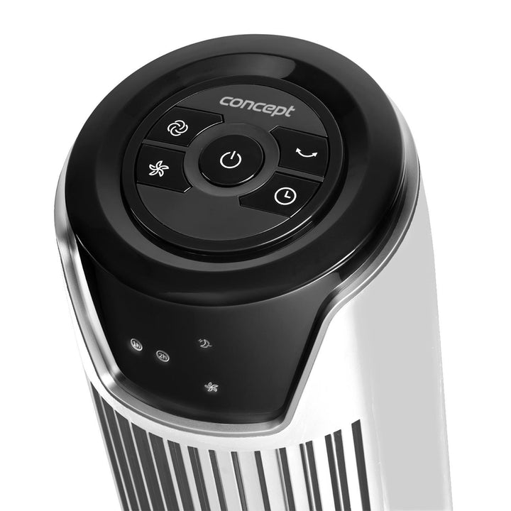 Stĺpový ventilátor Concept VS5100 s diaľkovým ovládaním - biely