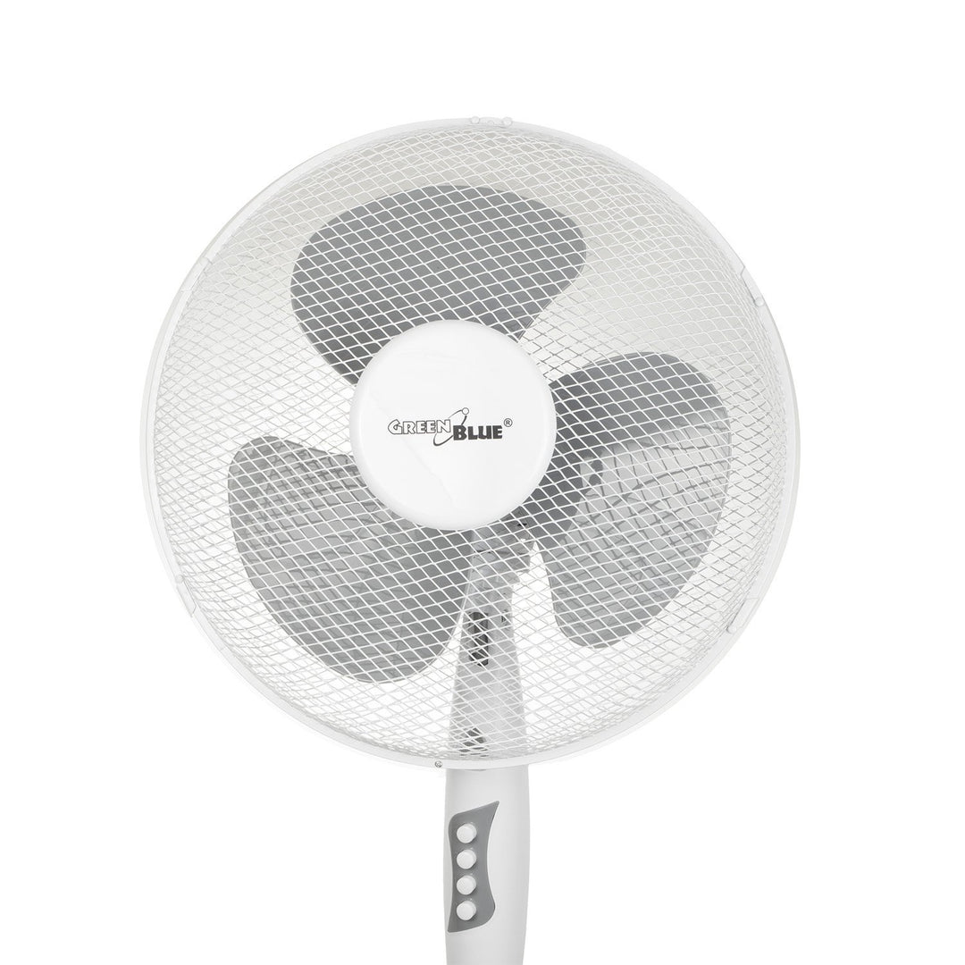 Podlahový ventilátor GreenBlue,40W, s 3 stupňami výkonu ventilátora, výška 1,20 m, 1,5 m kábel, GB560