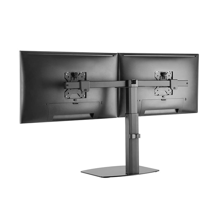 ERGOOFFICE ER-411 Univerzálny držiak na 2 monitory voľne stojaci pre dva monitory 17" - 27'' 2 x 6 kg