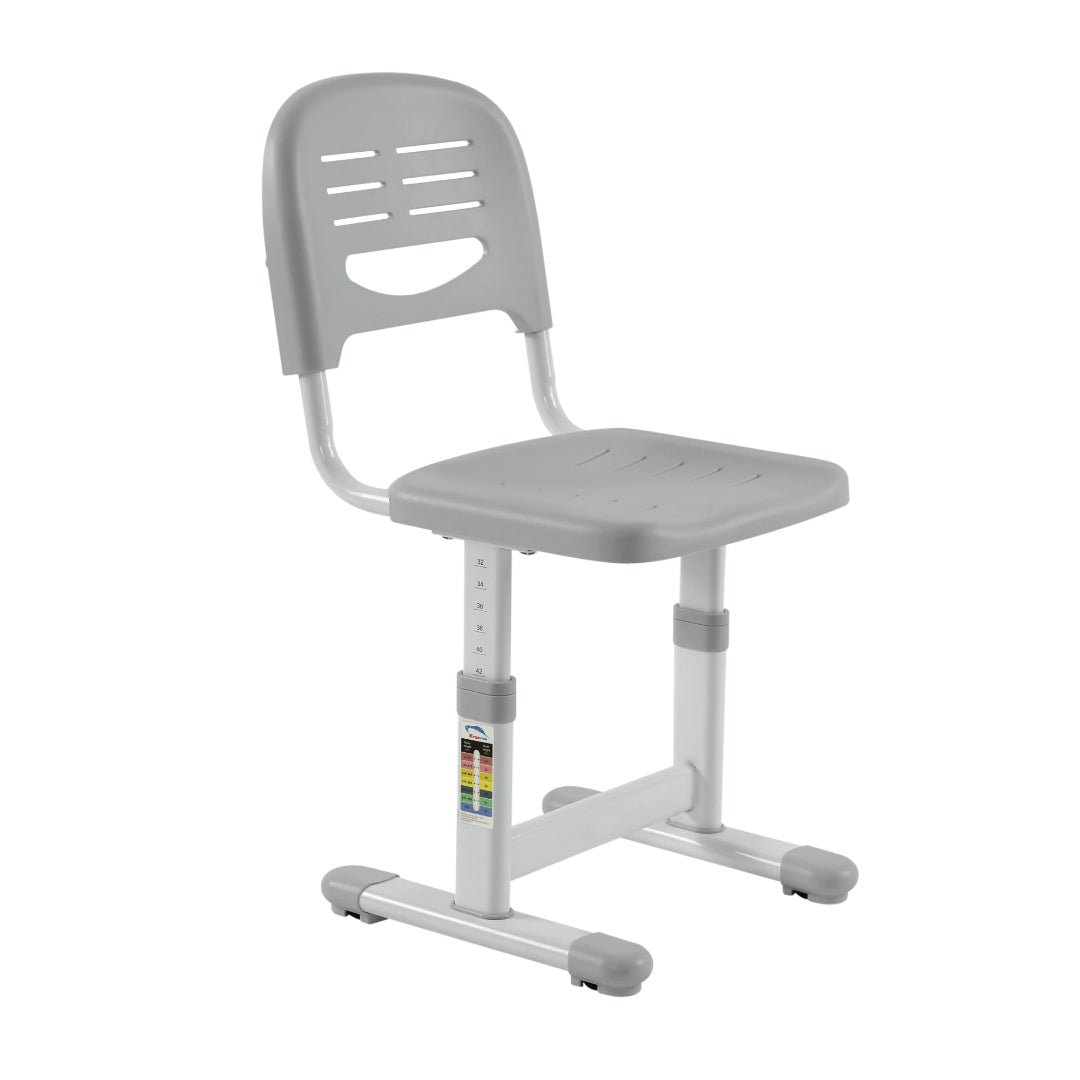 Ergonomický detský stôl s manuálnym nastavením výšky a stoličkou Ergo Office, modrý, max. 75 kg, ER-418
