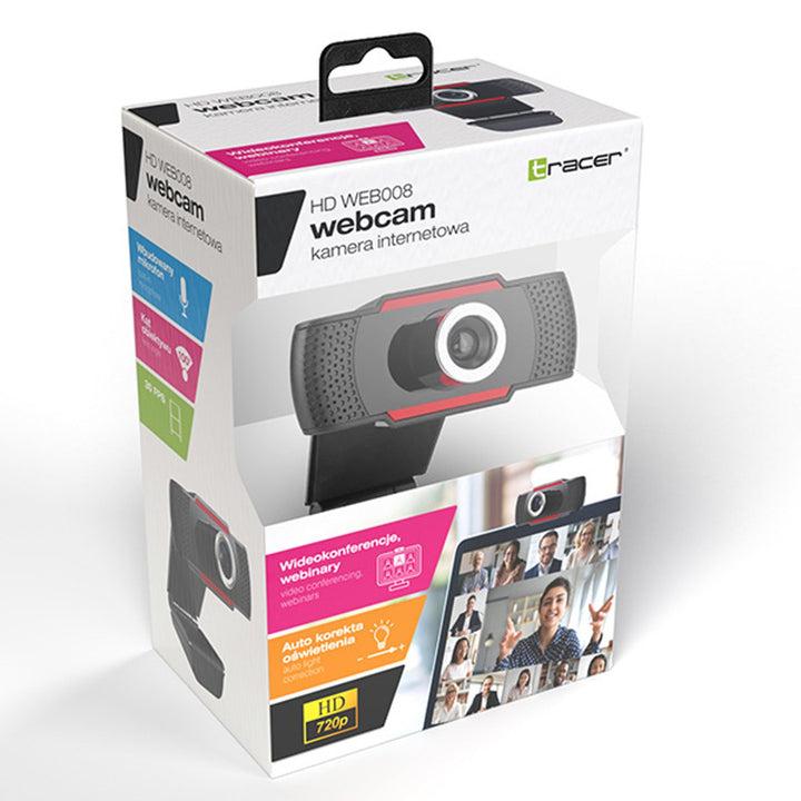 HD webová kamera s integrovaným mikrofónom Tracer WEB008