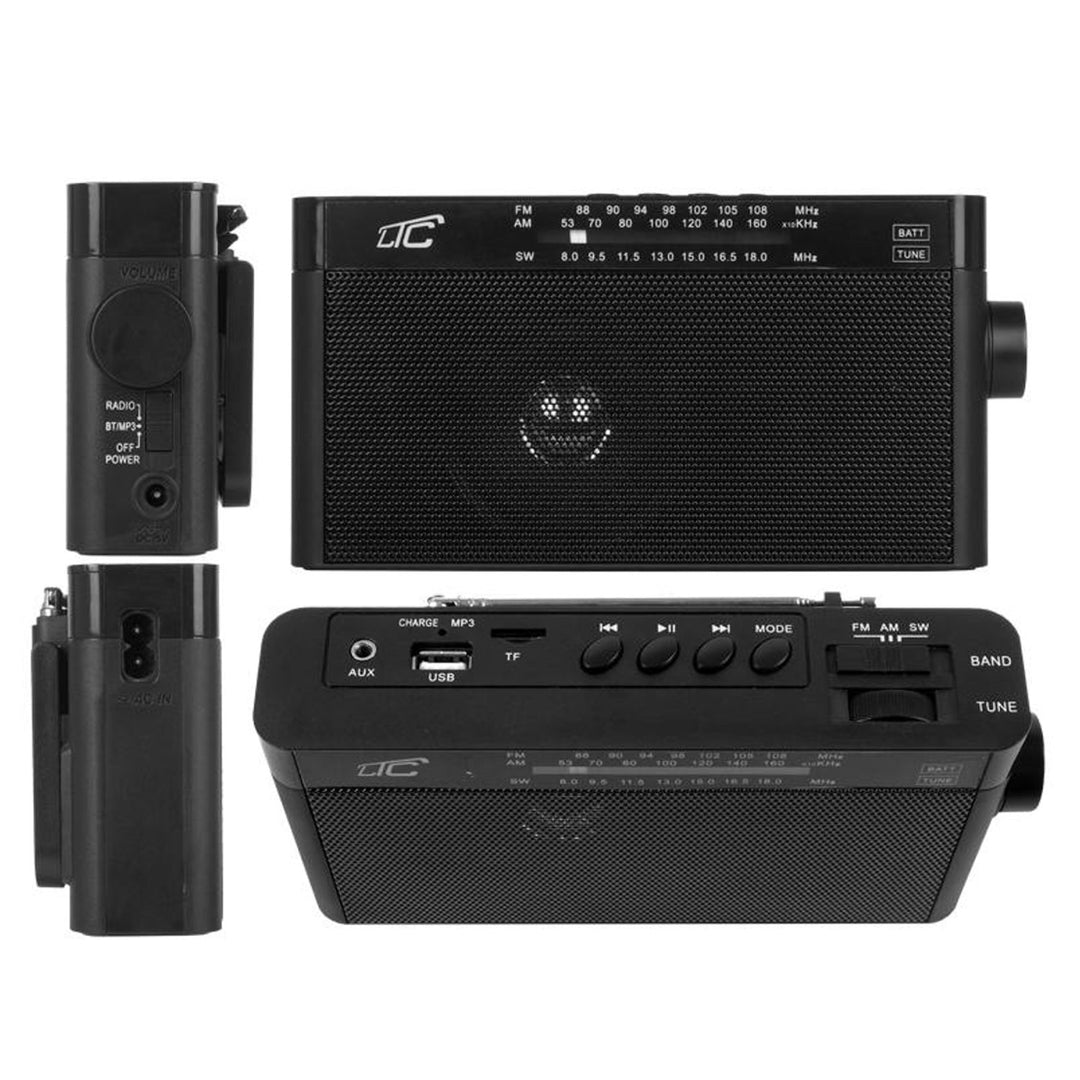 Prenosné rádio LTC Retro Sona Bluetooth - moderné riešenia v retro dizajne