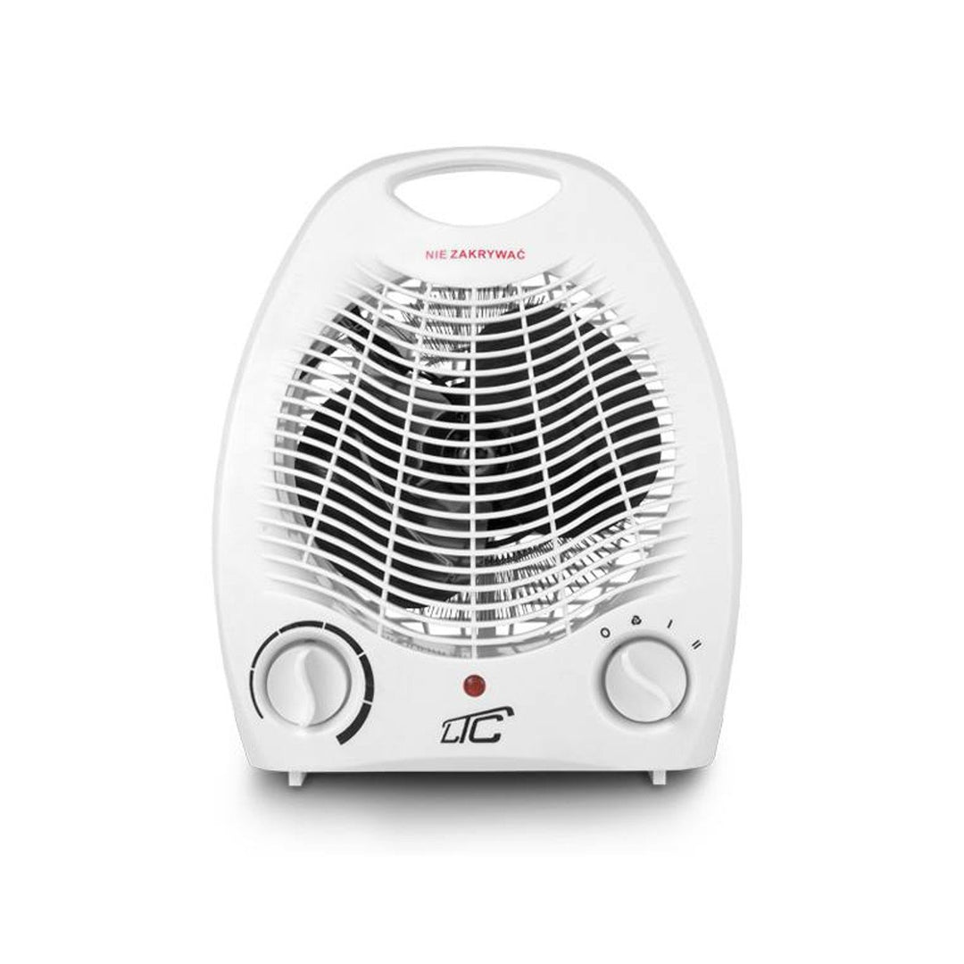 Samostatný ohrievač s ventilátorom s kompaktnými rozmermi a vysokou účinnosťou