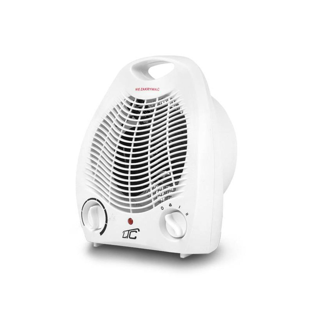 Samostatný ohrievač s ventilátorom s kompaktnými rozmermi a vysokou účinnosťou
