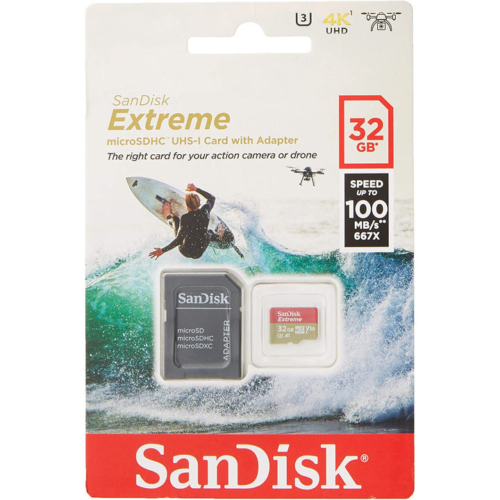 Pamäťová karta SanDisk microSD, kapacita 32 GB, pre GoPro, Extreme