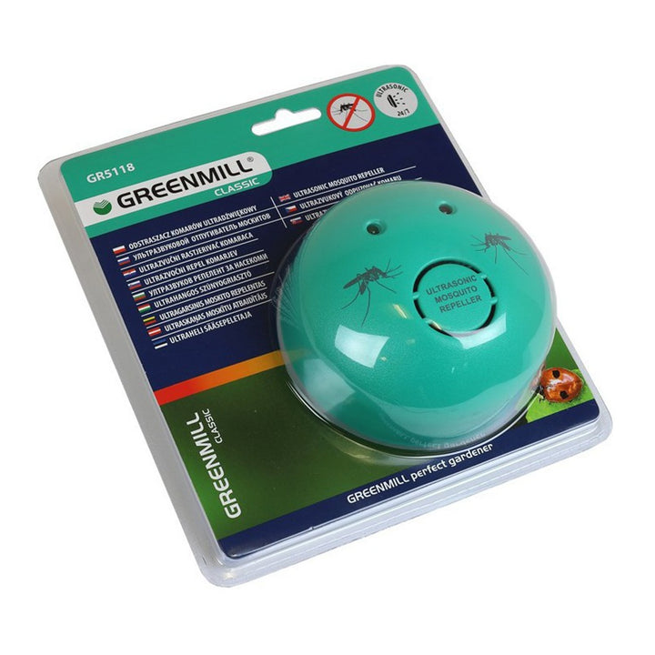 73489 GR5118 Ultrazvukový odpudzovač proti komárom odpudzuje zástrčku 230V Repeller Room 30m2 LED Indoor